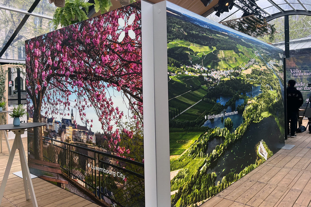 From now until Sunday 27 April, check out the stalls at Place d'Armes for a variety of activities.  (Photo: Emilio Naud/Maison Moderne)
