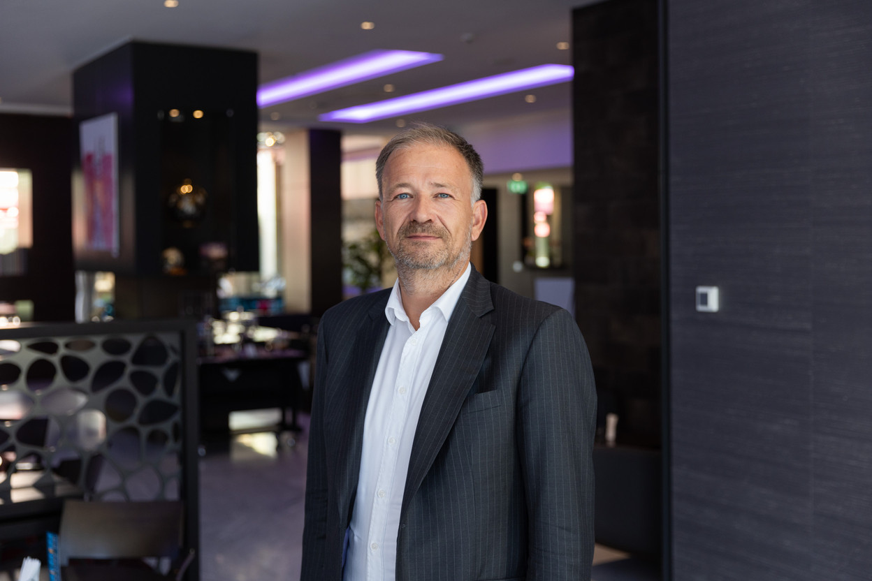 Olaf Kordes, managing director of Luxempart, seen in August 2022. Library photo: Romain Gamba 