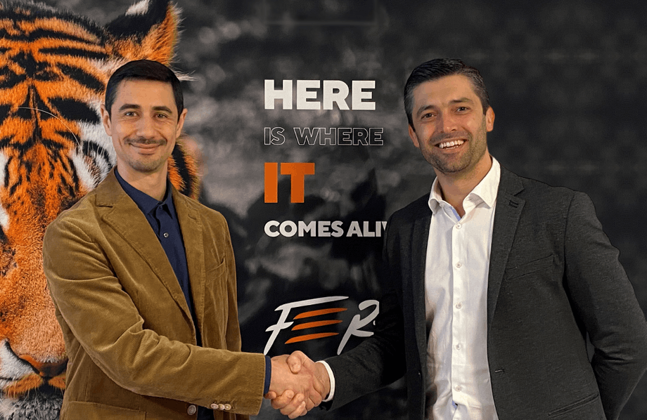 Ramzi Dziri (LUXHUB) and Nuno Francisco (CSoftware). (Photo: Luxhub)