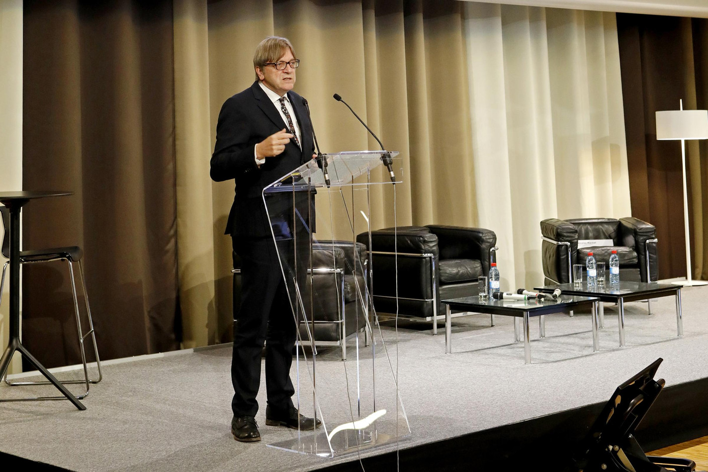 Guy Verhofstadt (Parlement européen) (Photo: Olivier Minaire)