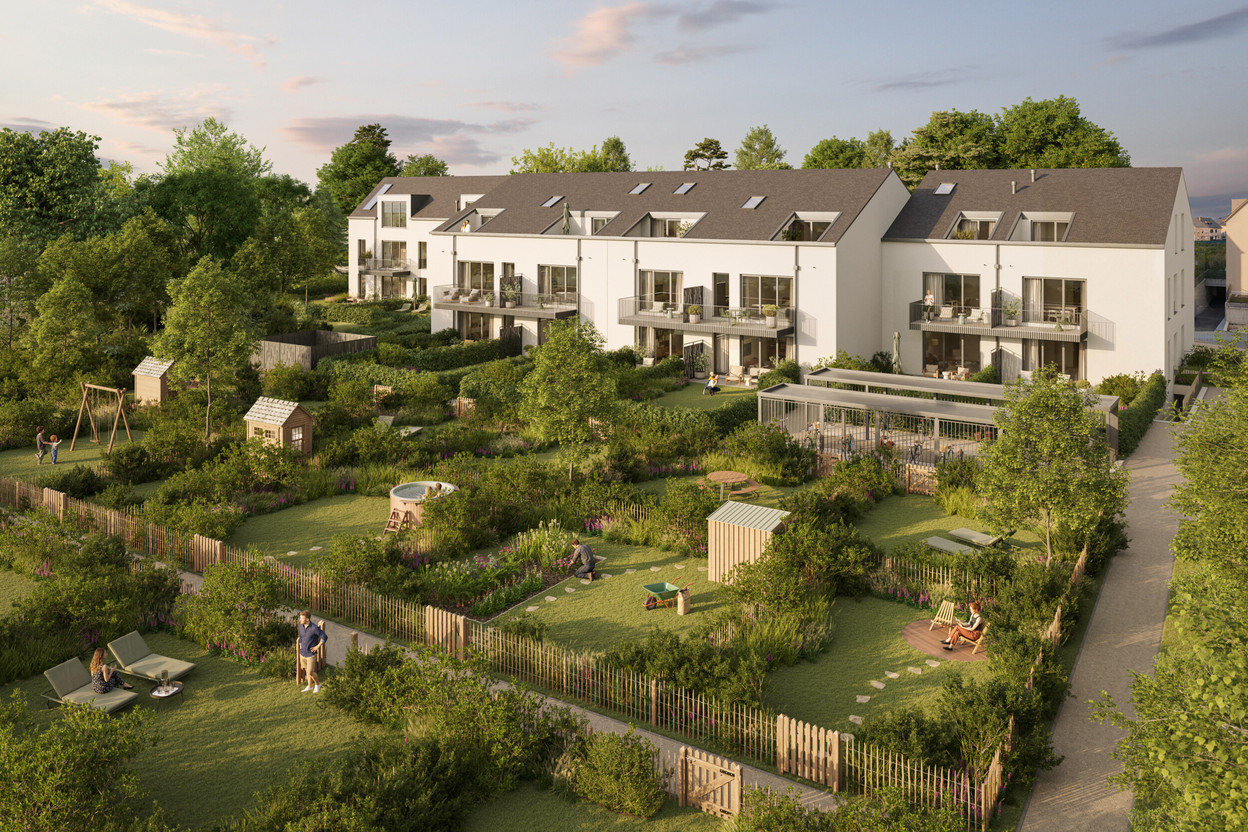 The layout of the site, which is particularly deep, has encouraged the development of an original and appealing green design. (Photo: LuxRED)