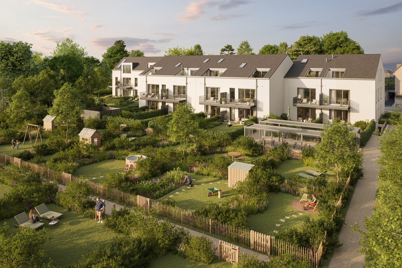 The layout of the site, which is particularly deep, has encouraged the development of an original and appealing green design. (Photo: LuxRED)