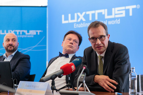 Quinze mois après l’arrivée des Italiens de Tecnoinvestimenti, Étienne Schneider, Serge Allegrezza et Pascal Rogiest étaient à nouveau réunis, à Paris, pour l’inauguration des bureaux parisiens. (Photo: Matic Zorman)