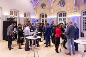 Attendees at the annual general meeting of the Luxembourg Valuation Professionals Association (LVPA), which took place at the Centre Culturel Schéiss on 15 November 2023. Photo: Romain Gamba/Maison Moderne