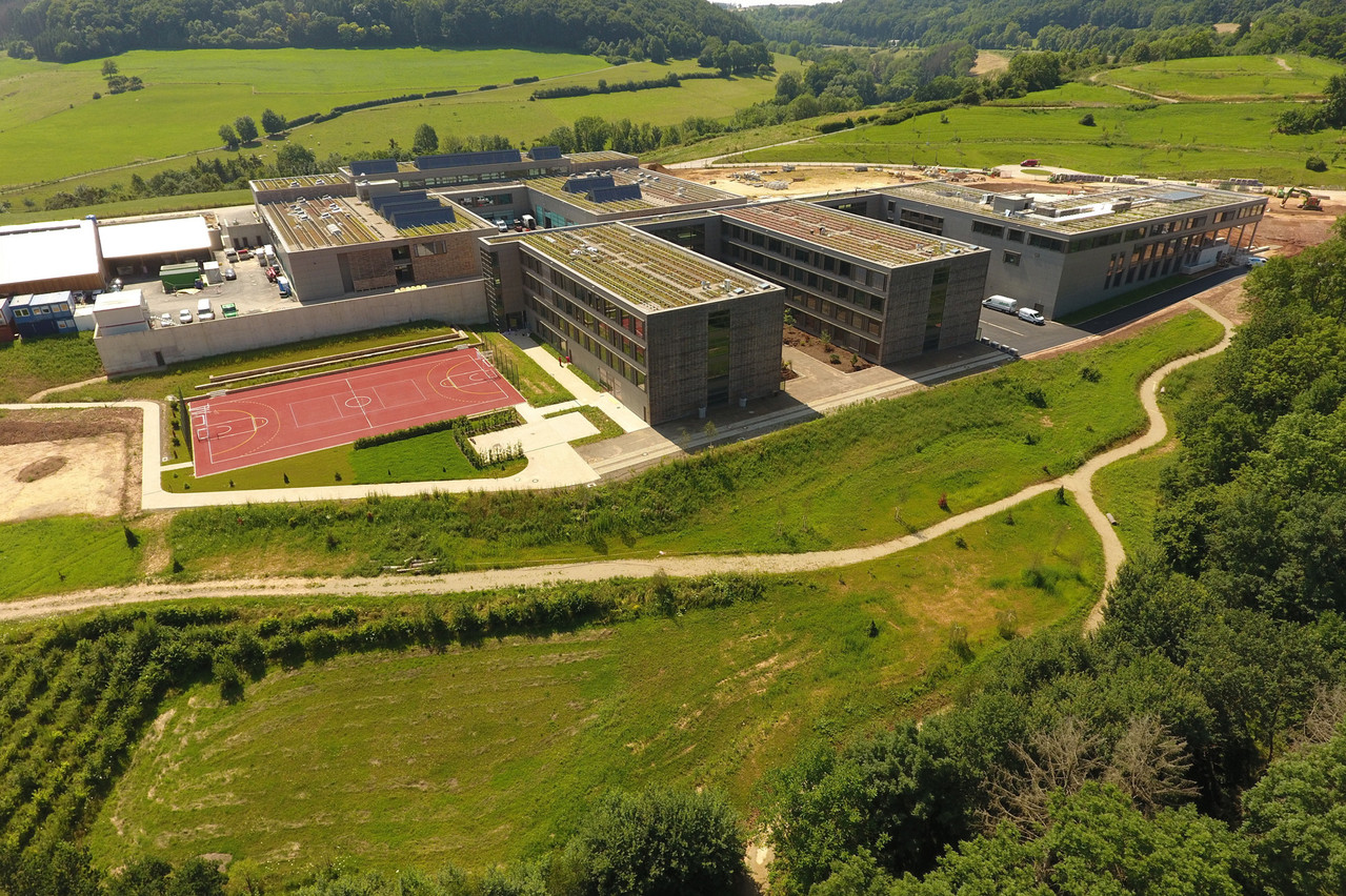 Situé dans la commune de Bettendorf, le Lycée technique agricole est prêt pour la rentrée 2021/2022. (Photo: LTA)
