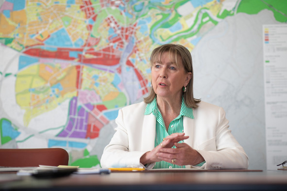Mayor Lydie Polfer says people shouldn’t be afraid to criticise the city administration Photo: Guy Wolff/Maison Moderne