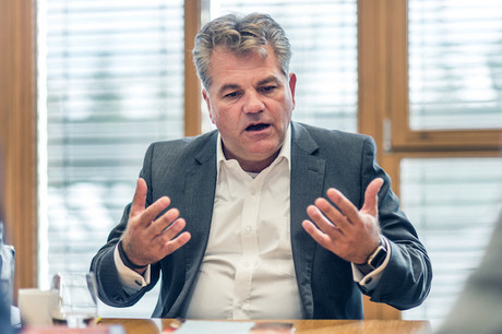 John Parkhouse, le CEO de PwC Luxembourg, croit toujours aux besoins de nouveaux talents. (Photo: Mike Zenari/Archives Paperjam)