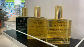 La marque Nuxe produit notamment l’Huile Prodigieuse, pour laquelle elle affirme vendre un flacon dans le monde toutes les 11 secondes. ((Photo: Paperjam))