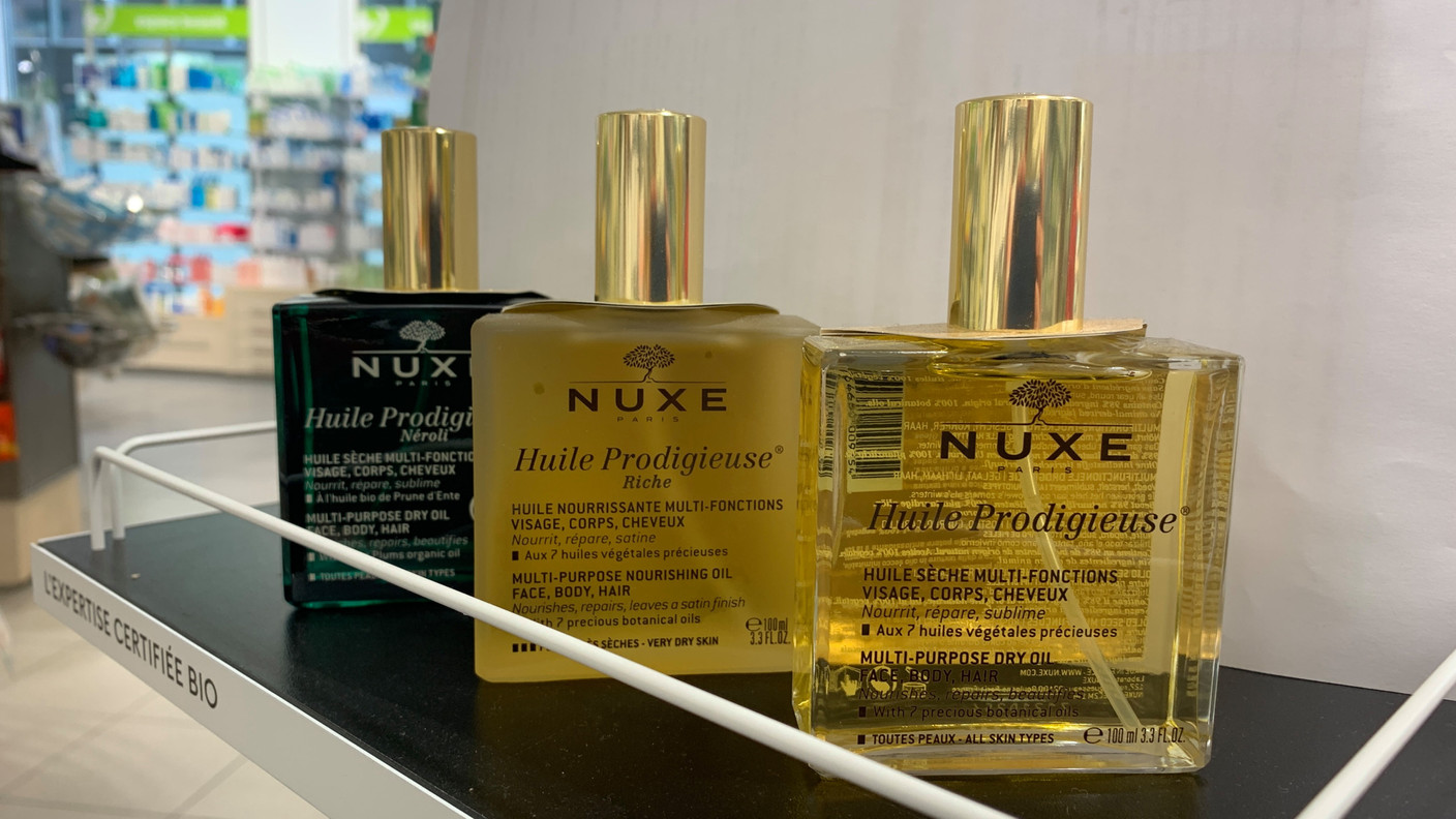 La marque Nuxe produit notamment l’Huile Prodigieuse, pour laquelle elle affirme vendre un flacon dans le monde toutes les 11 secondes. (Photo: Paperjam)