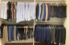 Models are available to help customers imagine the final result. Photo: Céline Coubray