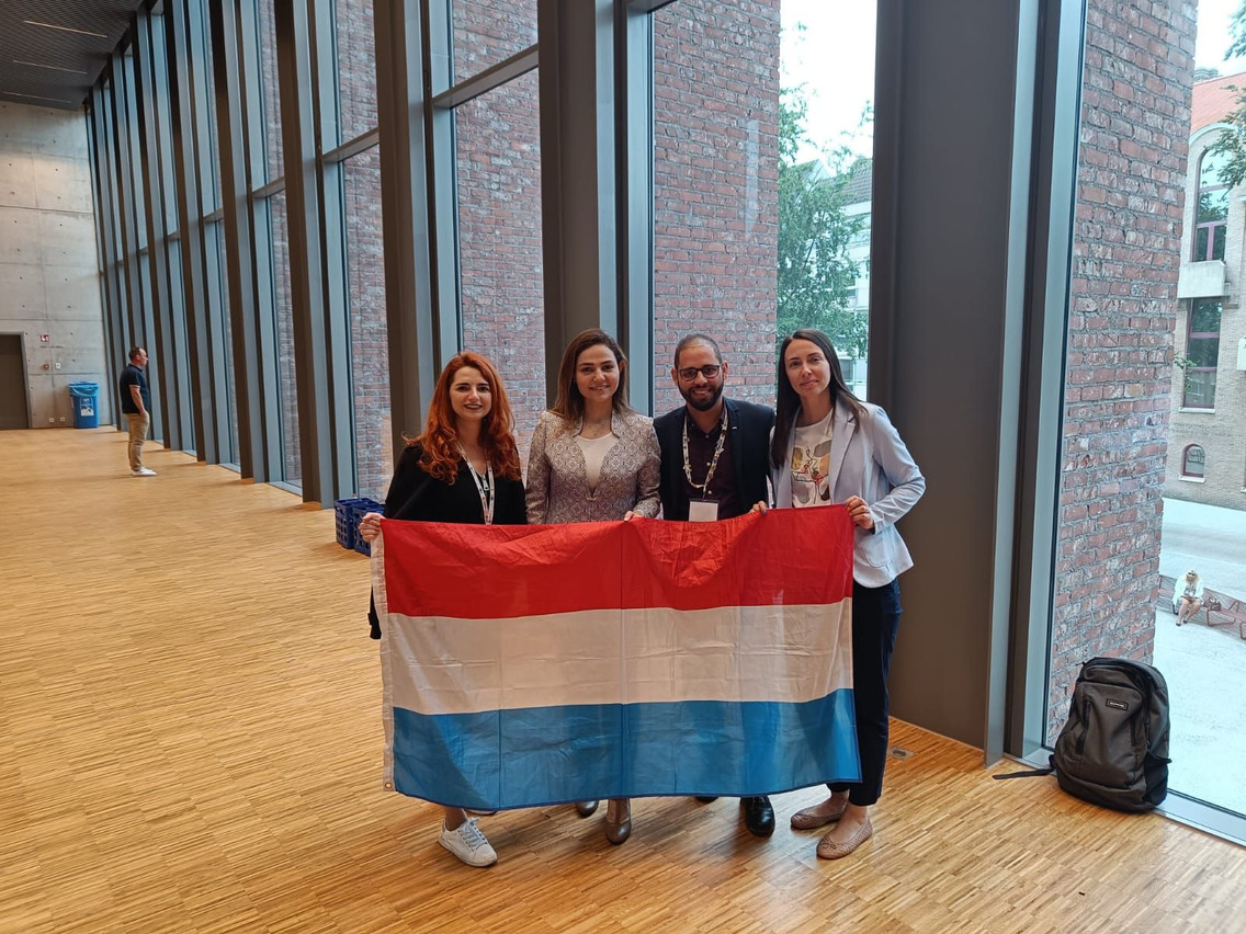 The contest, organised by Junior Chamber International’s (JCI), took place in Bruges and saw Pazouki’s startup competing with 7 other competitors from European counties including Germany and Malta. Photo: JCI Luxembourg