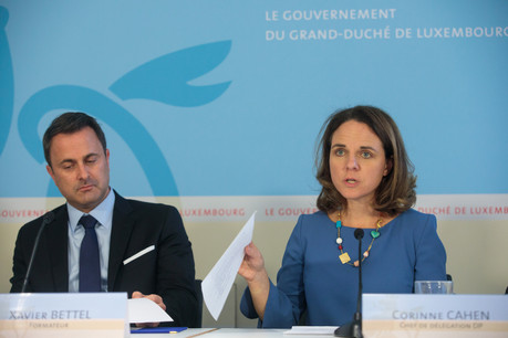 Alors que la ministre de la Famille, de l’Intégration et à la Grande Région Corinne Cahen (DP) avait demandé à Xavier Bettel (DP) que soit saisi le comité d’éthique pour statuer sur son respect du code de déontologie du gouvernement, le Premier ministre a accédé à sa demande. (Photo: Matic Zorman / Archives)