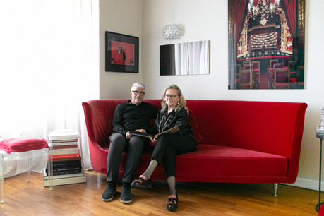 C’est à Luxembourg, dans une maison de 1934, que Carole Chaine et Paul di Felice se sont installés il y a 30 ans. (Photo: Matic Zorman/Maison Moderne)