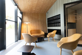 Maison B also has a real smoking room. Photo: Guy Wolff/Maison Moderne