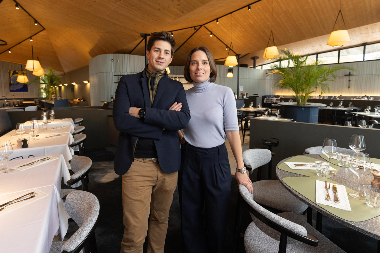 Clovis Degrave and Aline Bourscheid are the new operators of Maison B. Photo: Guy Wolff/Maison Moderne