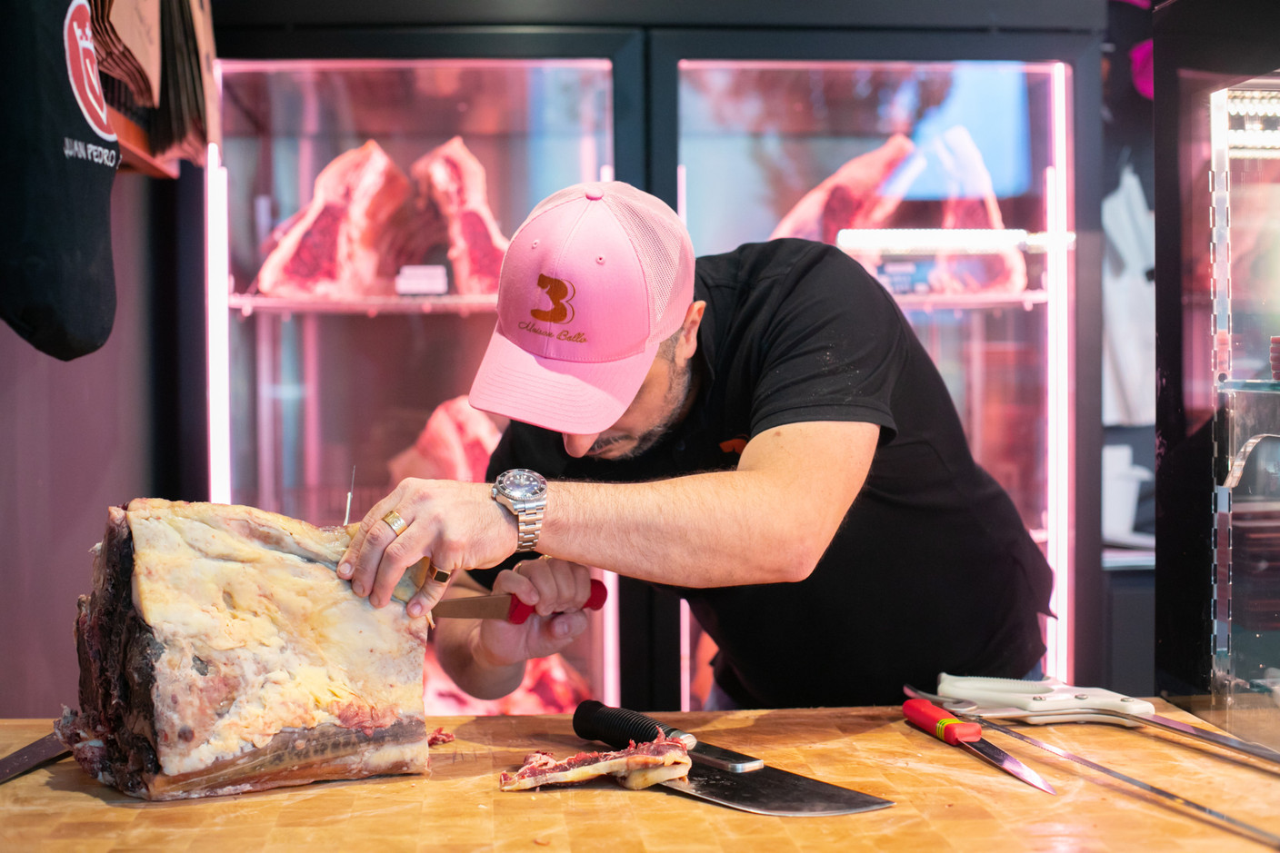 A butcher’s passion. Photo: Matic Zorman/Maison Moderne