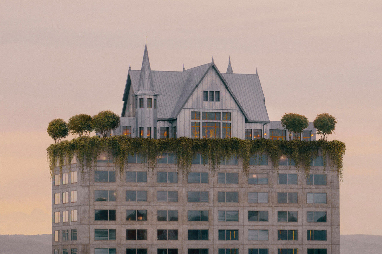 On the ninth floor of the hotel, the Maison de Manfred restaurant offers a panoramic view of Metz. Photo: Julius Hirtzberger
