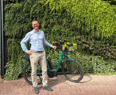 All smiles, Michel Volk is delighted both to be back home and with the initial feedback on the Maison Melu project. (Photo: Alix Bellac)