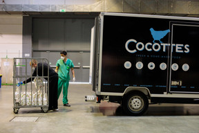 Cocottes et Maison Moderne ont mis leurs efforts en commun pour régaler les papilles des professionnels et volontaires qui exercent dans les CSA luxembourgeois. ((Photo: Matic Zorman))