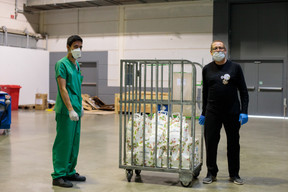 Cocottes et Maison Moderne ont mis leurs efforts en commun pour régaler les papilles des professionnels et volontaires qui exercent dans les CSA luxembourgeois. ((Photo: Matic Zorman))