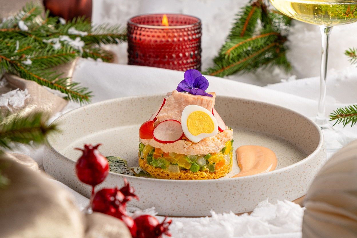 Maison Steffen’s festive creations for Christmas and New Year Photo: Steffen Traiteur