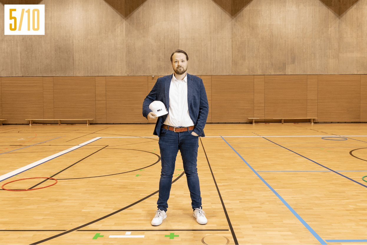 Mike Schumacher, Project Manager chez InCA. (photo: Eva Krins)