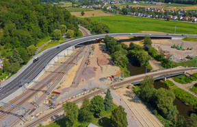 Pont Patton, Pôle multimodal, Ettelbruck. (Photo: InCA)