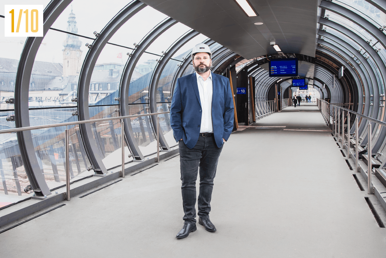 Jaufrey Brun, Ingénieur associé chez InCA. (Photo: Eva Krins/Maison Moderne) 