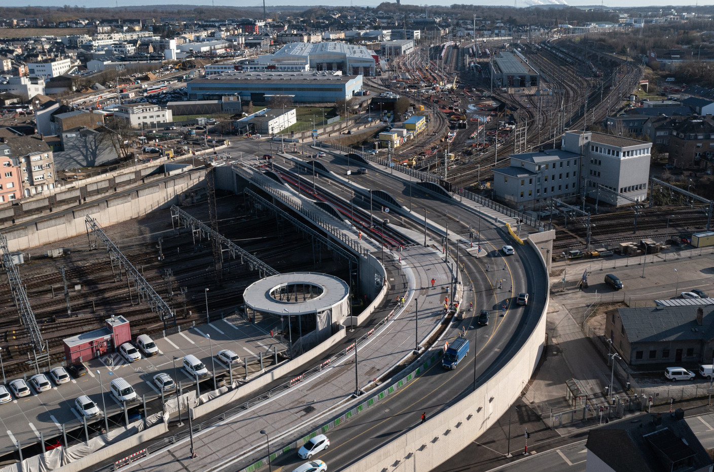 Pont Büchler, quartier Gare de Luxembourg Ville . (Photo: InCA)