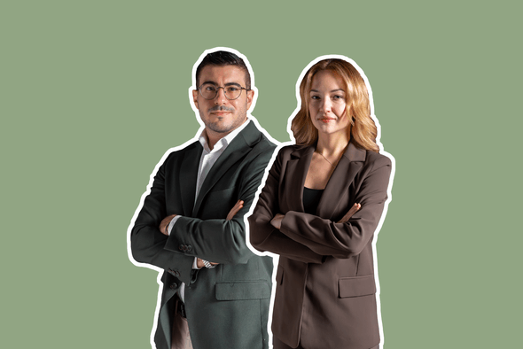 Andres Jimenez Gomez, Business Relationship Advisor - Data & AI et Patrycja Garscia, Business Relationship Advisor - Data & AI, Luxembourg AI Factory  (Photo: Paperjam)
