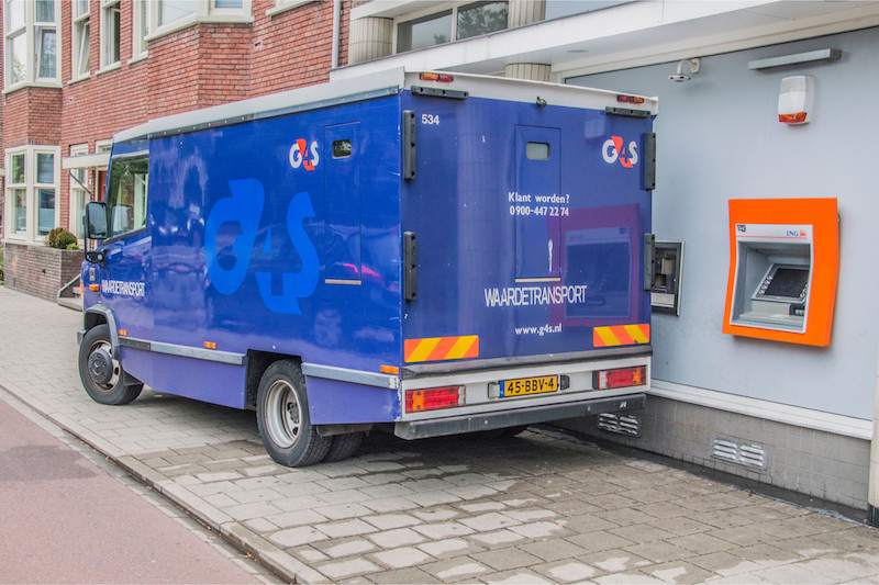 G4S a déjà cédé une partie de ses activités de transport de fonds dans plusieurs pays, dont les Pays-Bas. (Photo : Shutterstock)