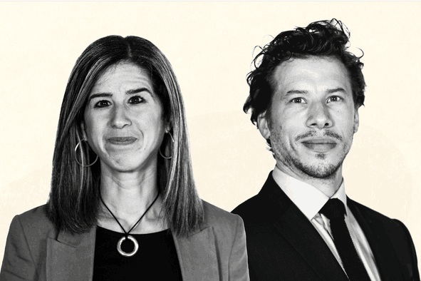 Mélissa Kdyem, Corporate Senior Associate & Maxime Budzin, Tax Counsel at Clifford Chance Credit: Crossfire for Maison Moderne