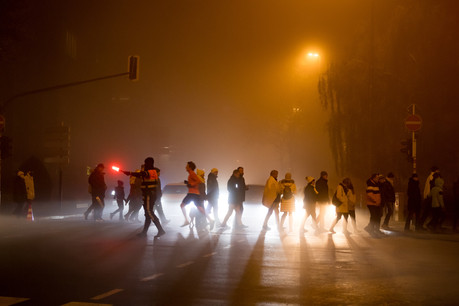 Une manifestation autorisée a eu lieu à la Kinnekswiss, mais parallèlement, un rassemblement qui n’avait pas d’autorisation préalable de la Ville de Luxembourg s’est formé au Glacis, ce samedi 4 décembre. (Photo: Nader Ghavami/archives)