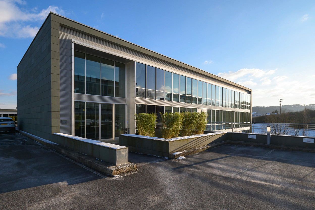 The E-Building is an office building located at 6 Rue Gabriel Lippmann in Munsbach. Photo: Provided by Maple Knoll Capital