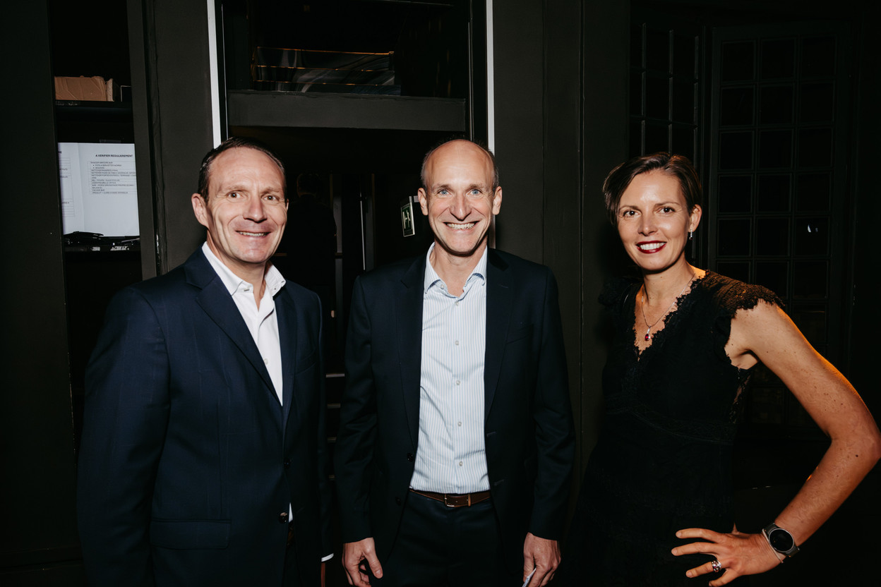 De gauche à droite: Thierry André, associé – Luc Maquil, CEO et fondateur – Giulia Iannucci, deputy CEO. (Photo: Maqit)