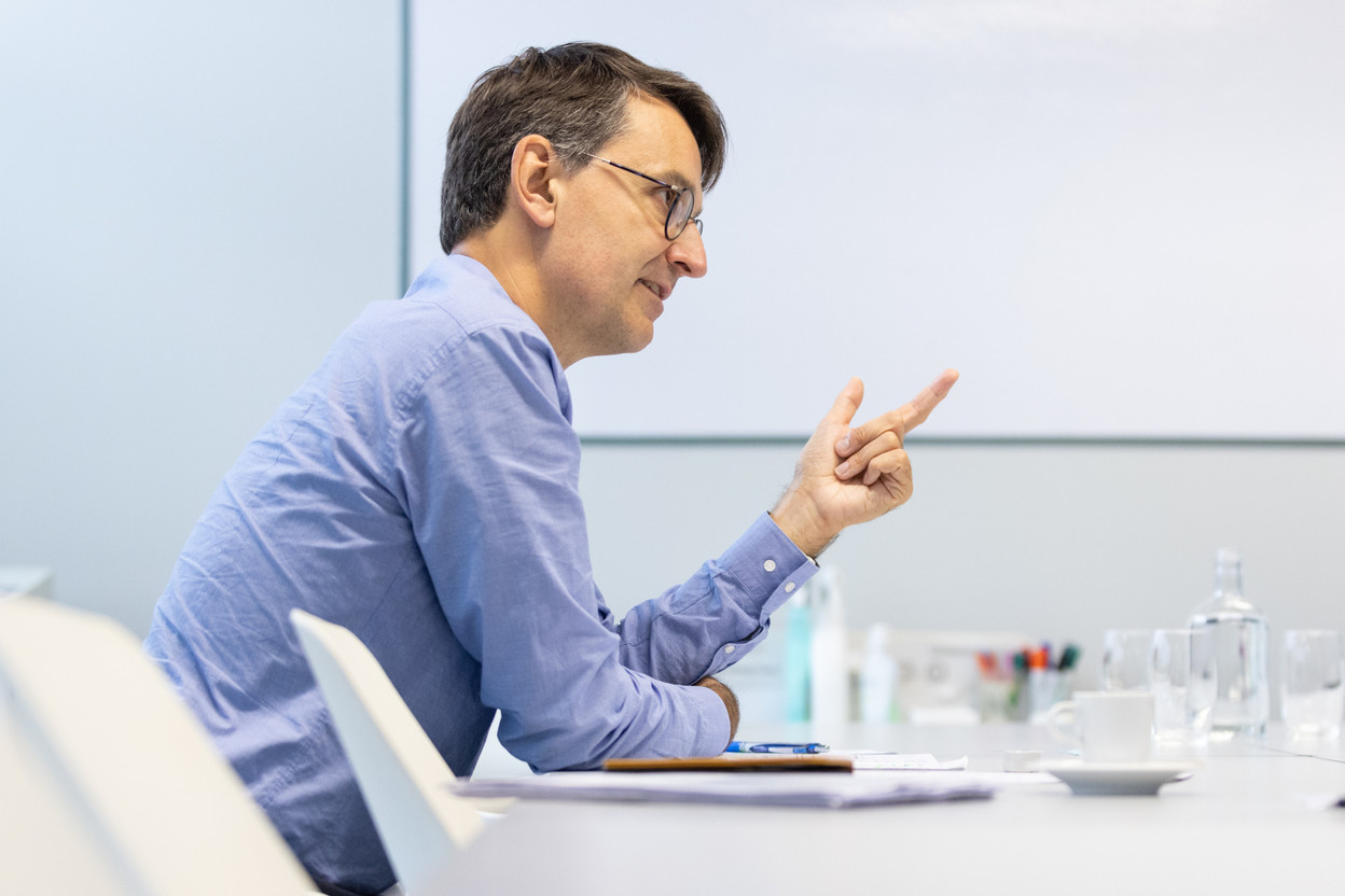 For UEL director Marc Wagener, reforming the pension system is a must. Photo: Guy Wolff/Maison Moderne