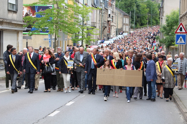 Le 11 mai prochain, les élus arlonais appellent une nouvelle fois leurs concitoyens à venir marcher pour la sauvegarde de l’hôpital du chef-lieu de la province de Luxembourg. (Photo: Ville d’Arlon)