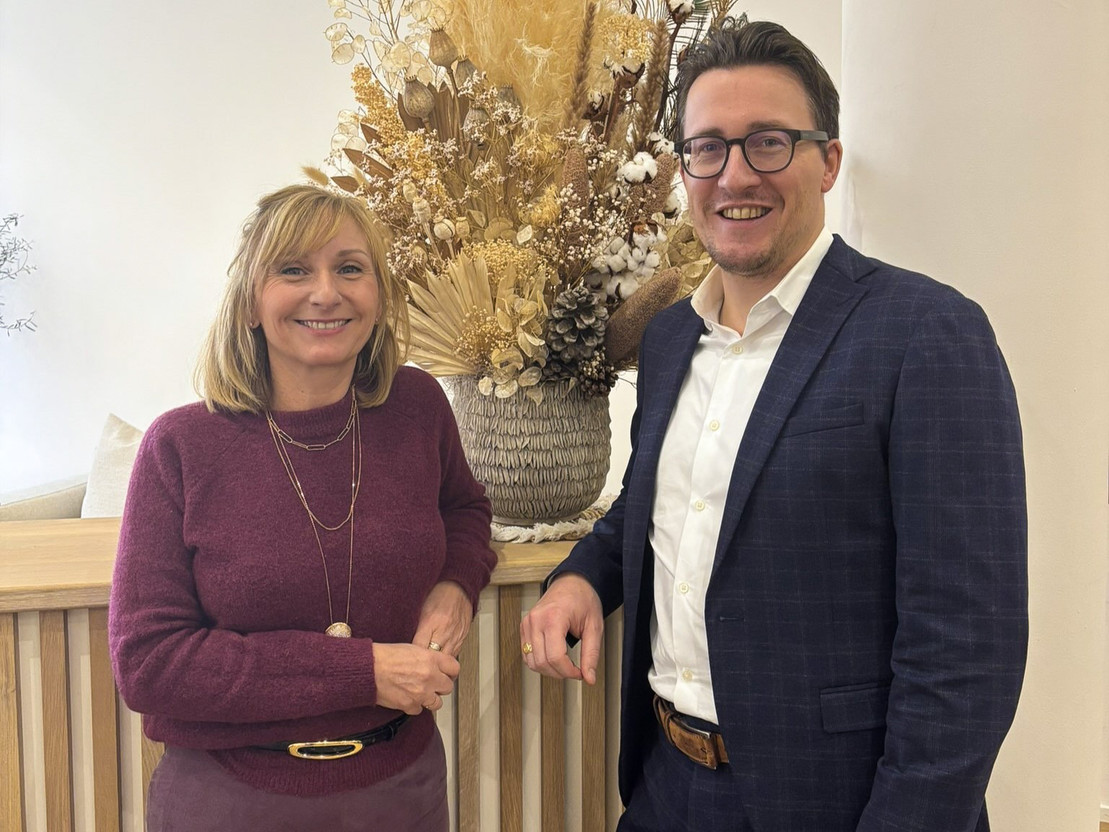 Pierrick Dhellemmes, broker and director of the Re/Max Sweet Home agency, located in the heart of Luxembourg City, is strengthening his team by appointing Marie-Christine Jablon as team leader. Photo: Re/Max Sweet Home
