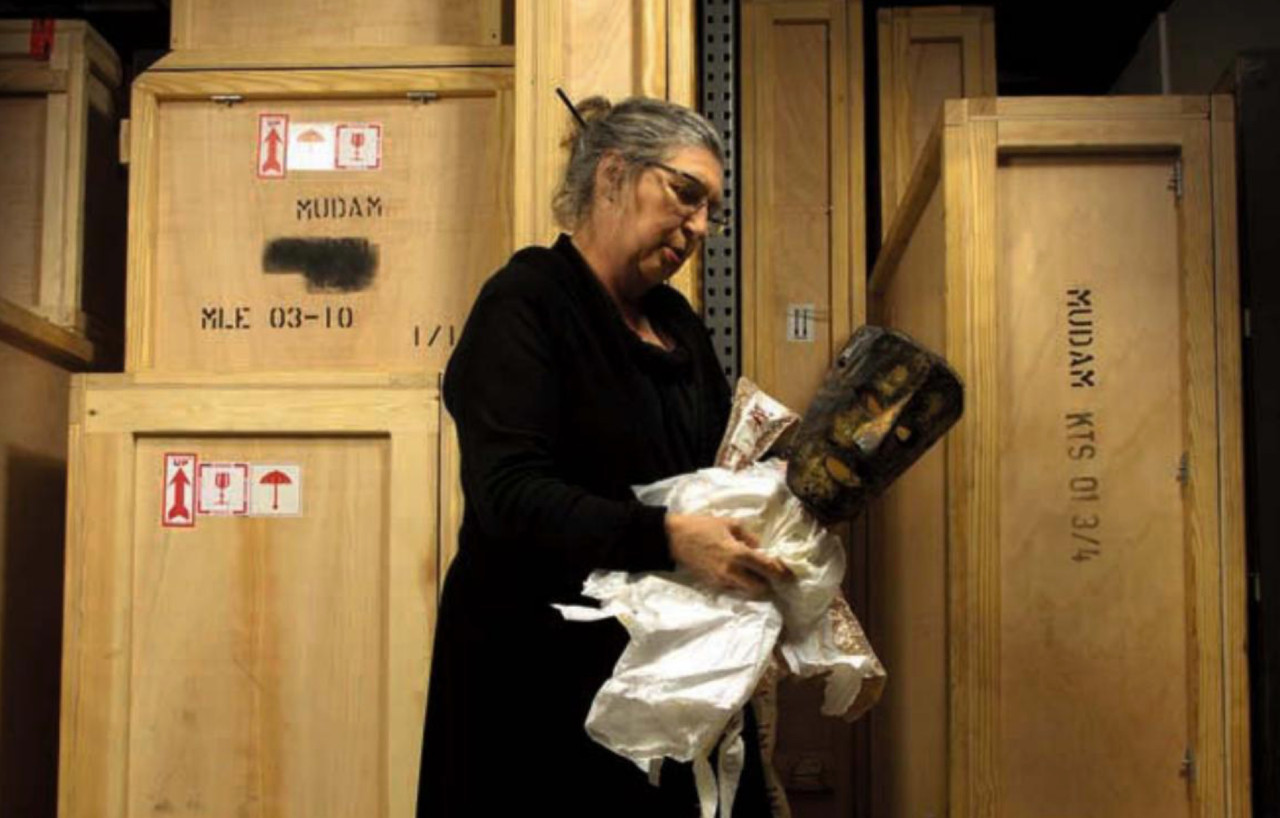 Marie-Claude Beaud, un an et 100.000 visiteurs après l’ouverture du Mudam. (Photo: Maison Moderne / Archives)