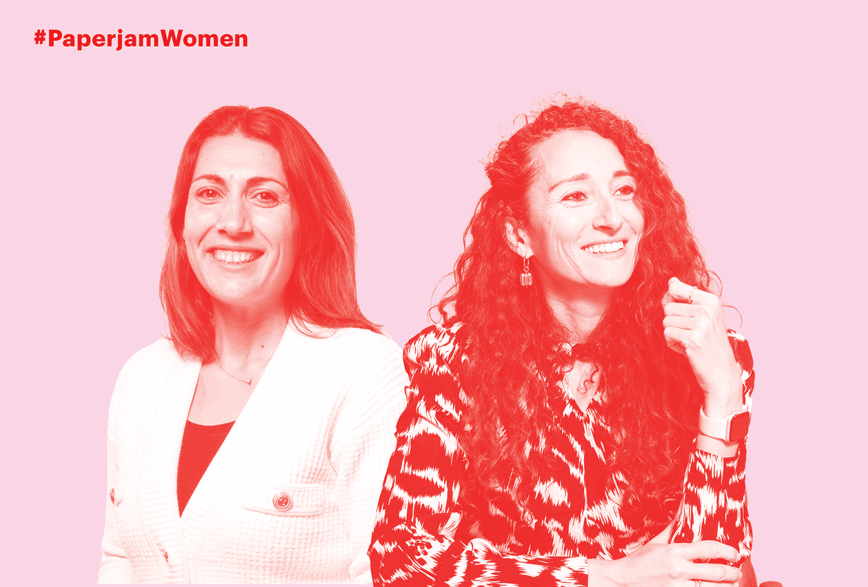 Marina Andrieu, managing director, et Marie-Adélaïde Leclercq-Olhagaray, chairwoman, de Wide Andco. (Montage: Maison Moderne)