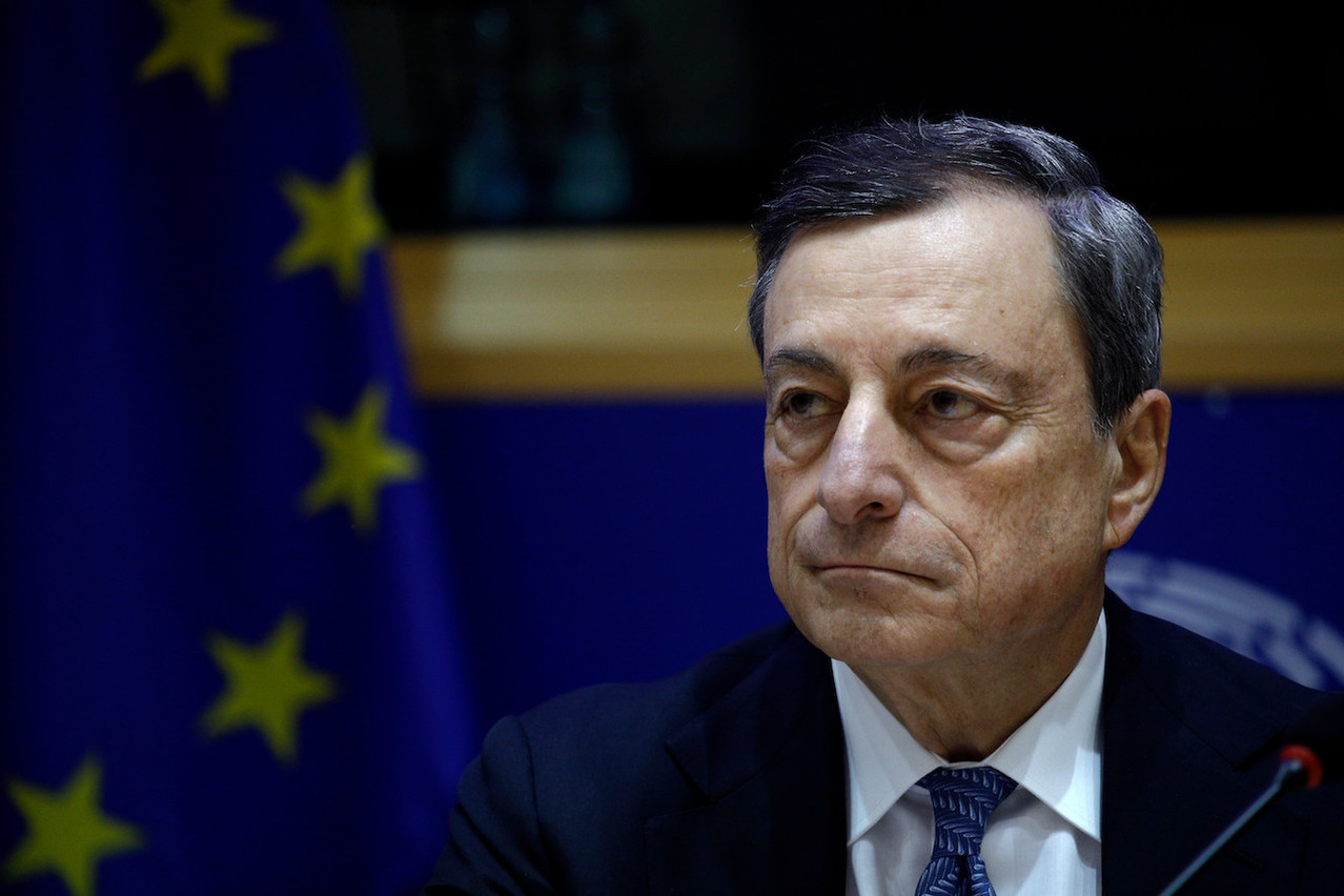 Mario Draghi, pictured in 2018, lost support of the right-wing parties in his national unity coalition. Alexandros Michailidis/Shutterstock.