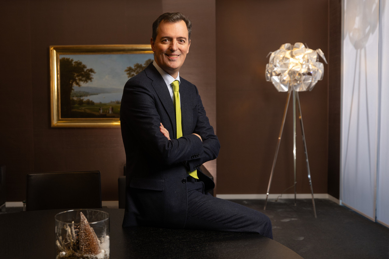 Mario Pirola is CEO and managing director of Bank Pictet & Cie (Europe), Luxembourg branch and chairman of the executive committee. Prior to that, he served as Pictet’s chief risk officer (2020-2022) and worked for JP Morgan (1994-2019). Photo: Guy Wolff/Maison Moderne