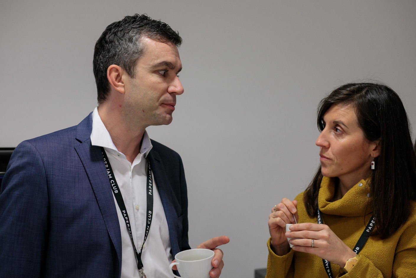 Mike Thomé (Banque De Luxembourg Investments) et Geraldine Gij (Concept Factory) (Photo: Matic Zorman)