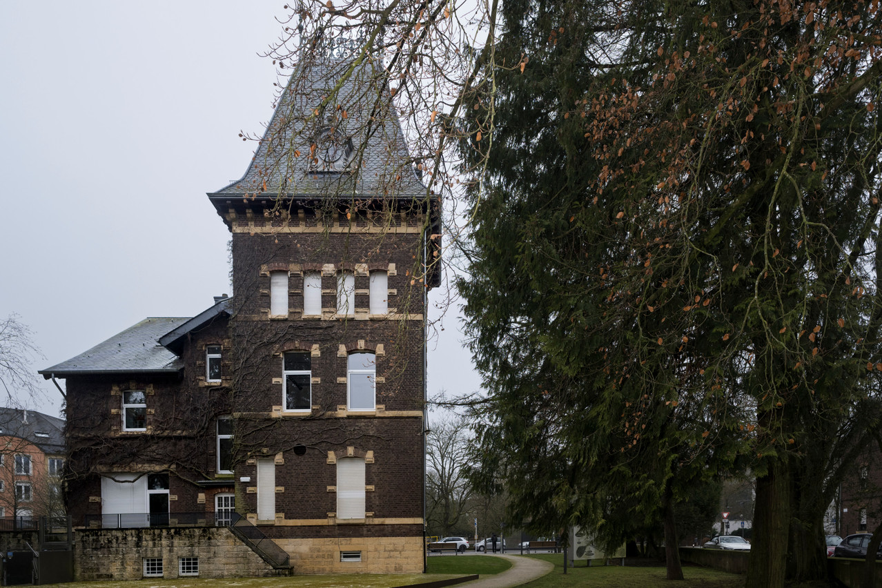 Vue de la maison qui abrite la galerie Nei Liicht (Photo: Nader Ghavami)