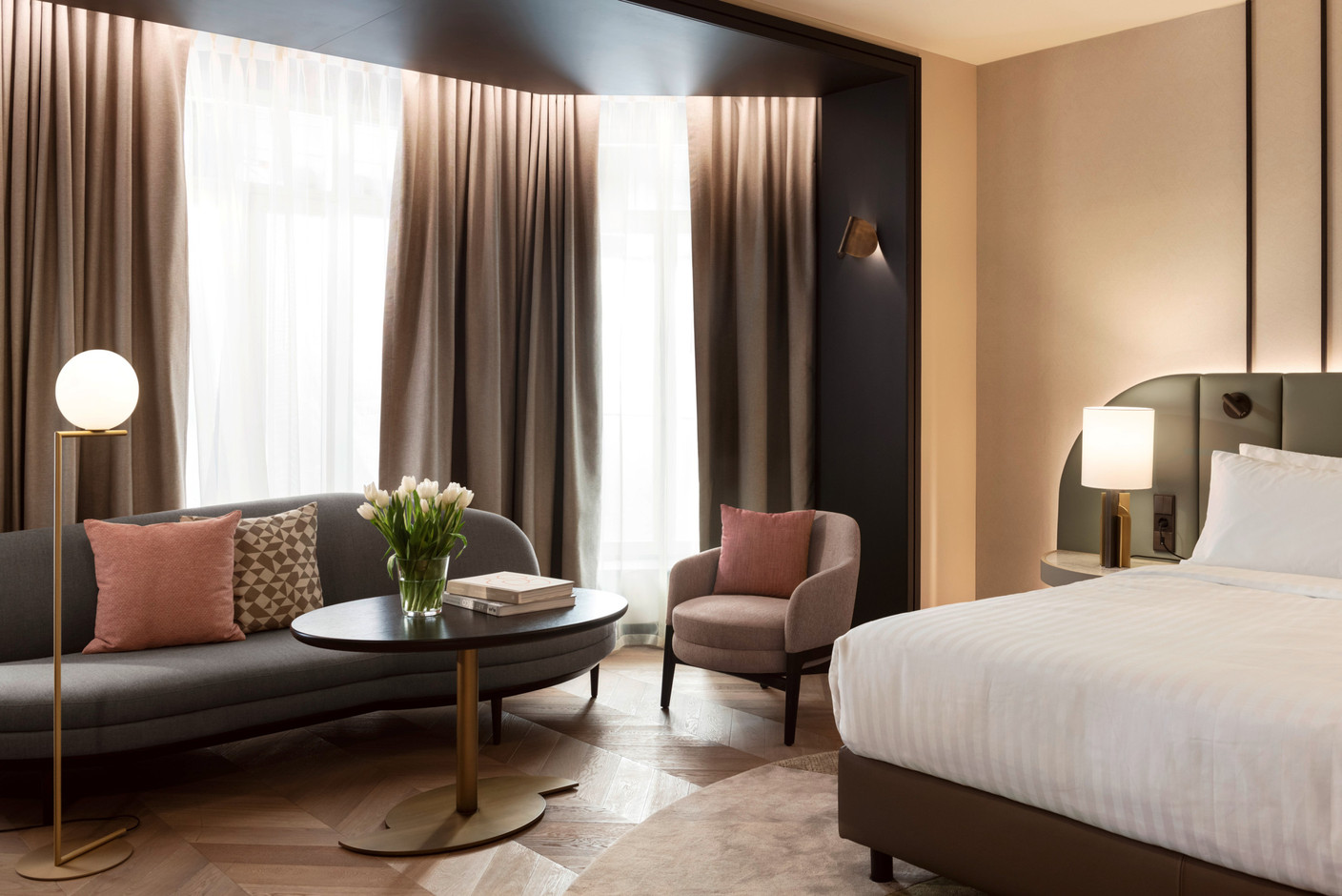 The design of the rooms is based on Art Deco language. Illustration: Marriott International