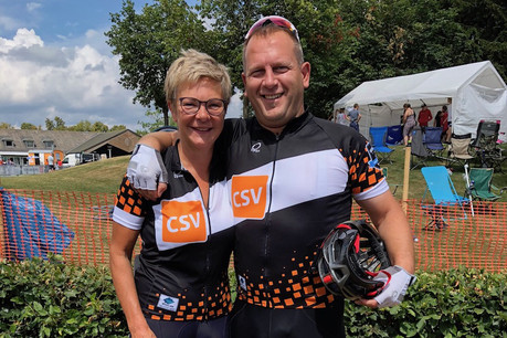 Martine Hansen court beaucoup moins que par le passé, mais elle a trouvé une alternative avec le vélo. (Photo: Martine Hansen)