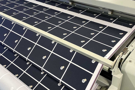 Luxvisual peut fabriquer entre 4.000 et 5.000 masques en tissu par semaine. (Photo: LuxVisual)