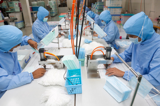 Le ministre belge a fait vérifier si l’usine chinoise où la société luxembourgeoise doit se fournir en masques existait bien, et c’est le cas. (Photo: Shutterstock)