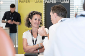 Sandrine Compain (LuxRelo | Immigration & Relocation Services). (Photo: Jan Hanrion/Paperjam)