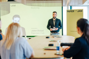 Julien Dickeli (Paperjam Club). Photo: Julian Pierrot/Paperjam